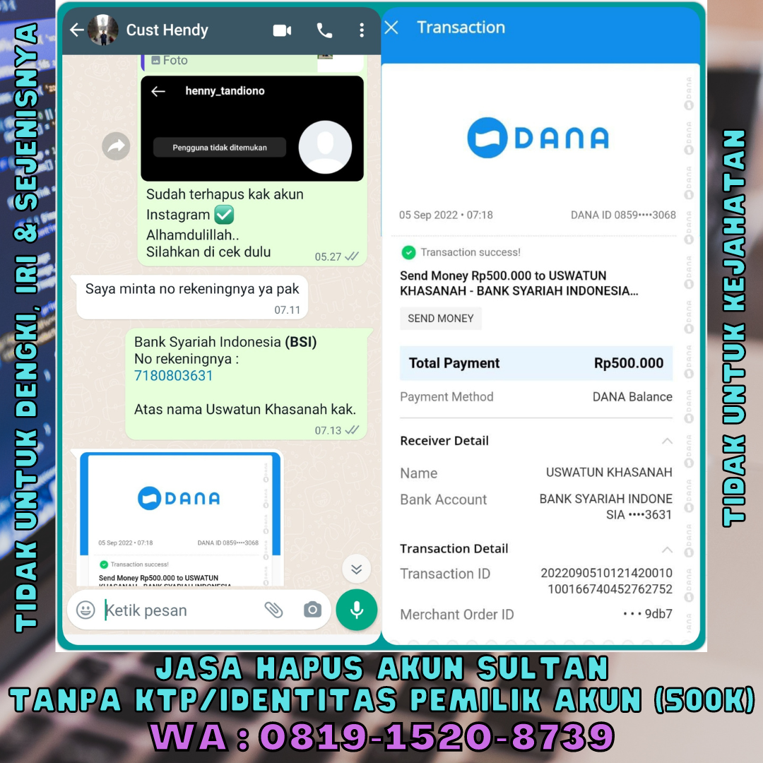 jasa hapus akun wordpress