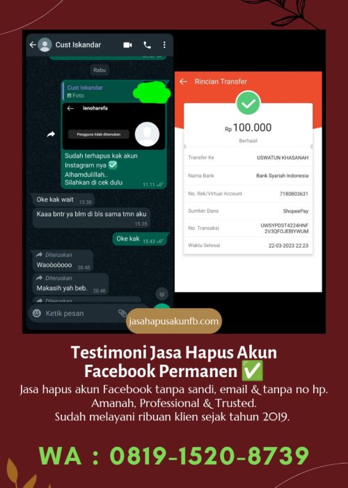 jasa hapus akun facebook 21