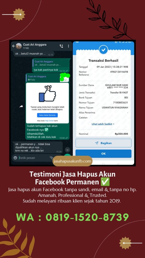 jasa hapus akun facebook 13
