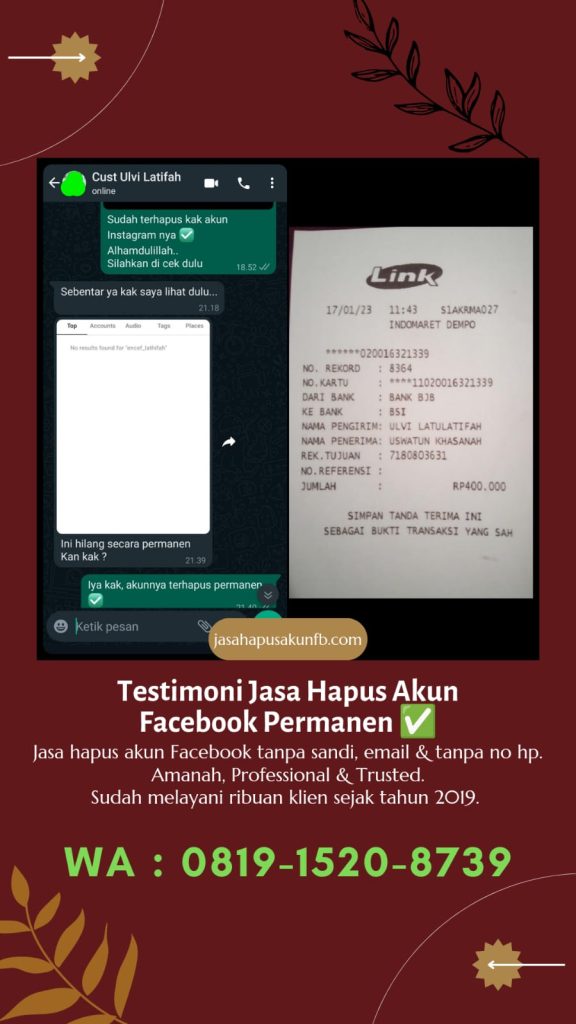 jasa hapus akun facebook 8