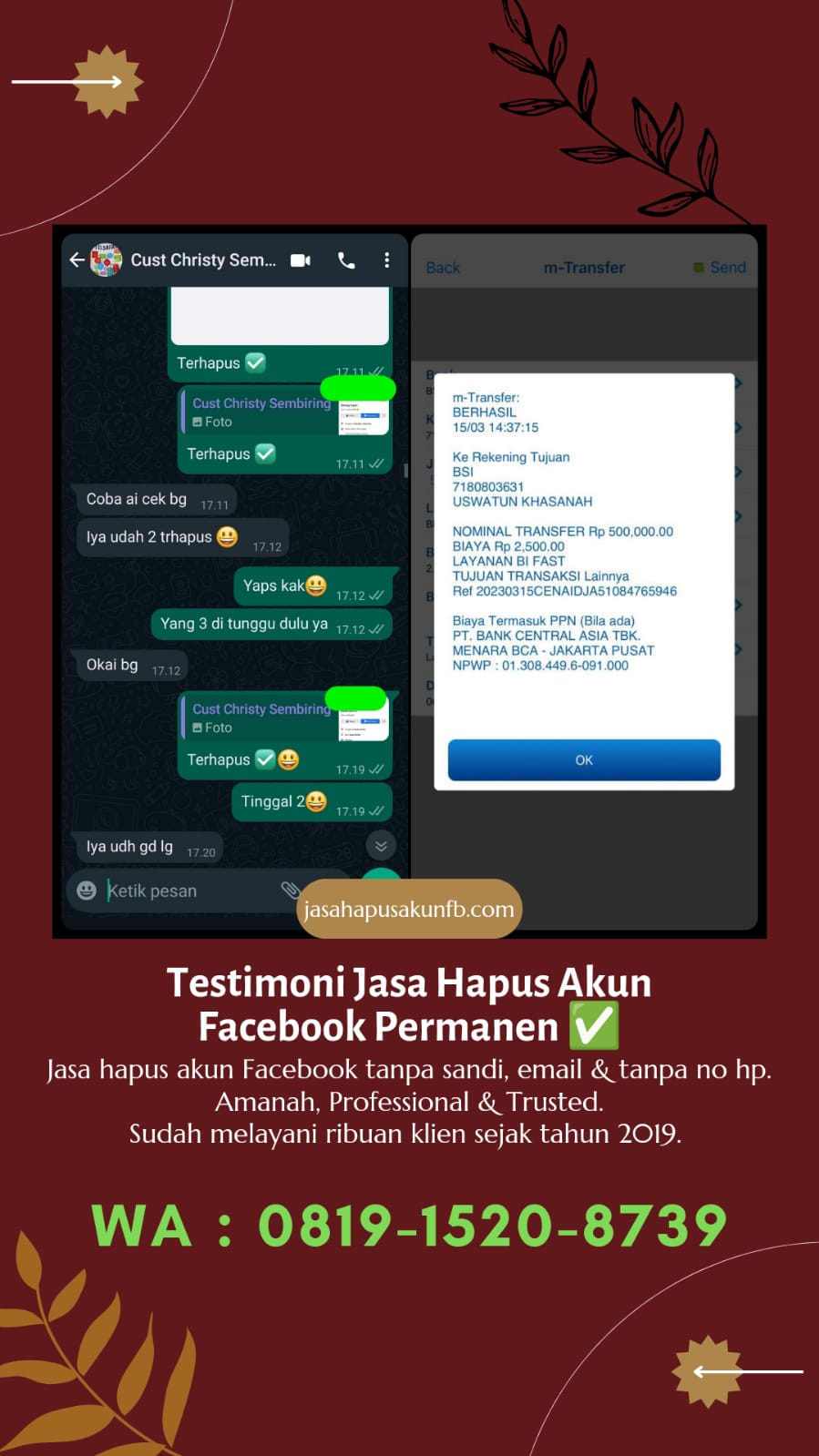 jasa hapus akun fb 3