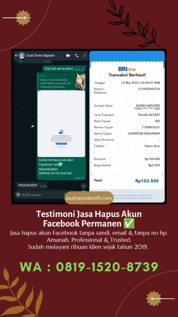 jasa hapus akun fb 8