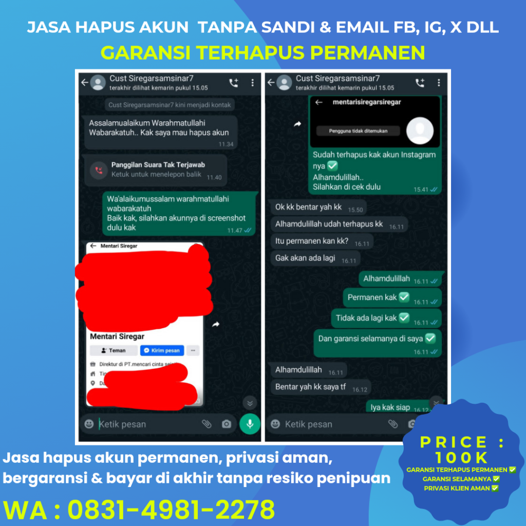 Jasa hapus akun Twitter jasa hapus akun x
