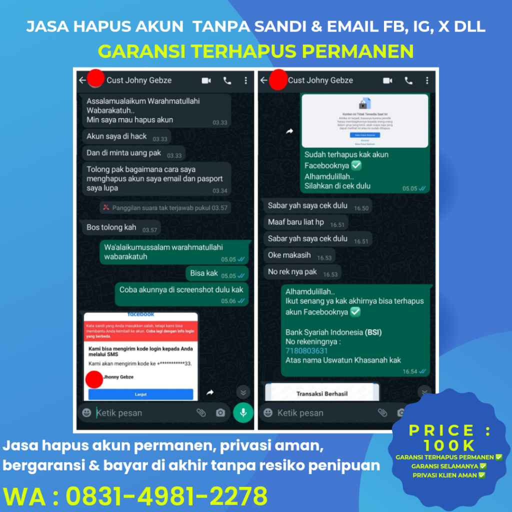 Jasa hapus akun Twitter jasa hapus akun x