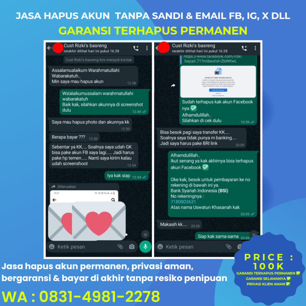 Jasa hapus akun Twitter jasa hapus akun x